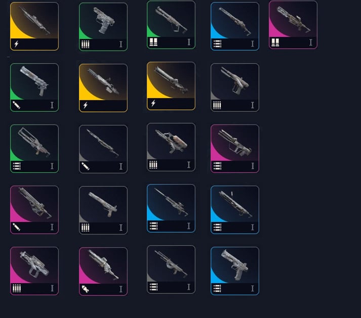 ARC Raiders Weapons Screenshot