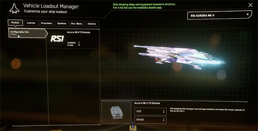 Vechicle Loadout Manager
