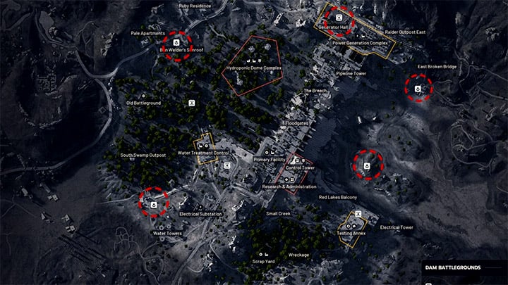 ARC Raiders Keys locations Screenshot