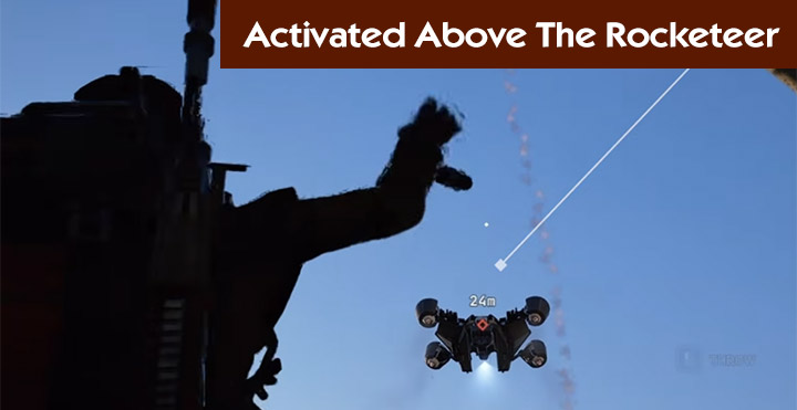Activated Above The Rocketeer