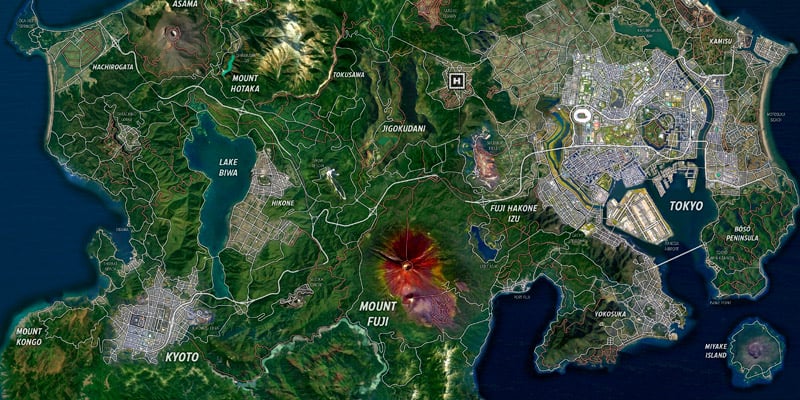 Forza Horizon Map