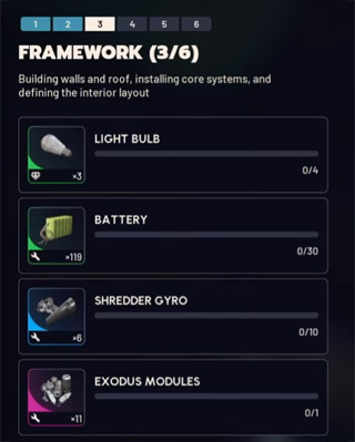 Framework Screenshot