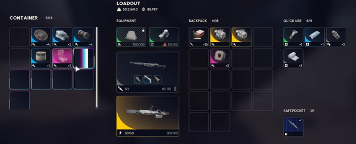 ARC Raiders Loadout Screenshot