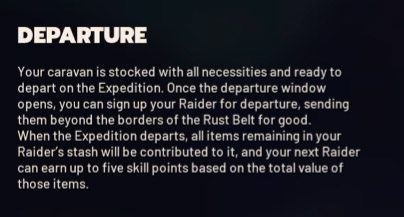 Departure Screenshot