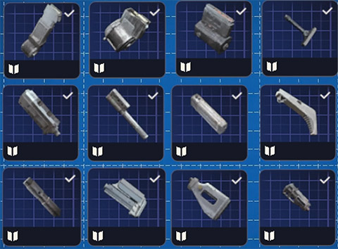 Level 3 Attachments blueprints