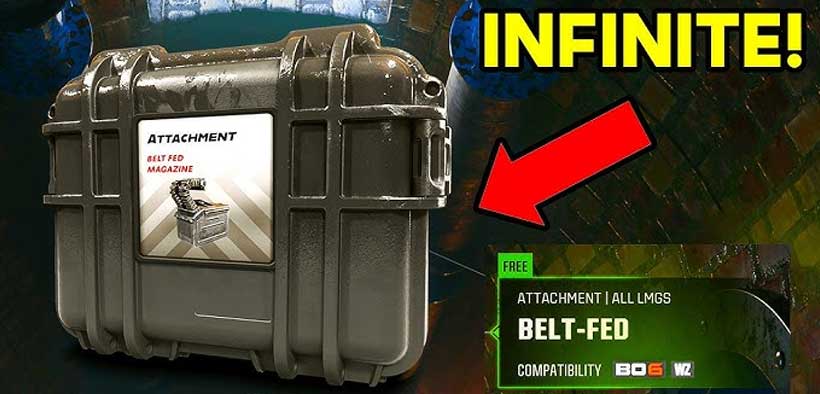 Call of Duty: Black Ops 6 LMG Infinite Ammo Belt-Fed Mod Guides