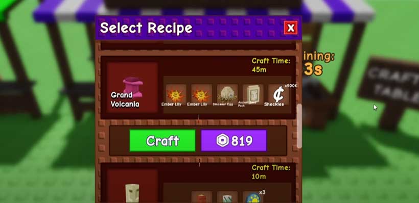 Grow a Garden New Grand Volcania Seed Farming Guides