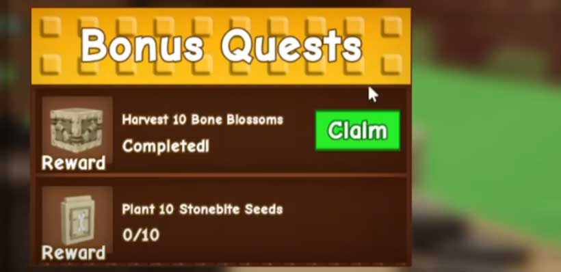 How to Farming Sheckles with Growing Giant Bone Blossom Seeds in Grow a Garden?
