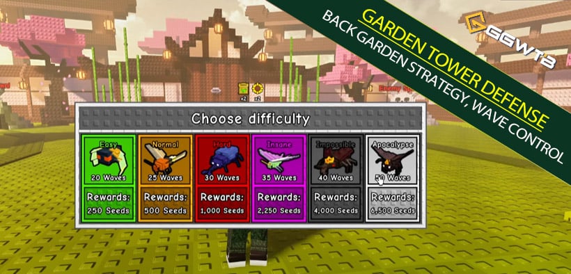 Garden Tower Defense OP Laser Team Guide: Back Garden Strategy, Wave Control