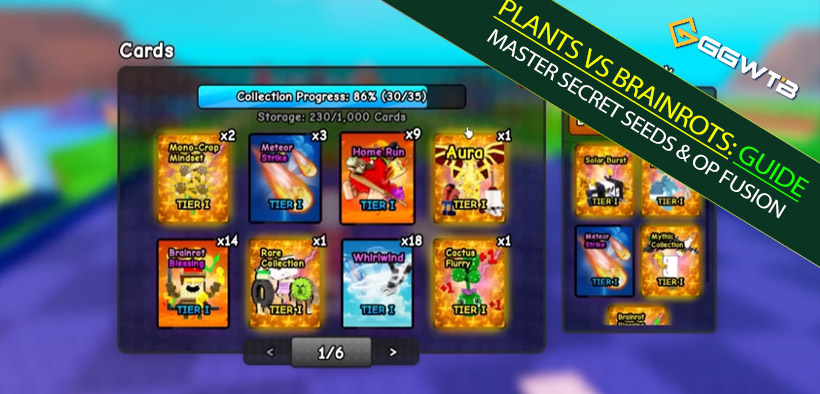 Plants Vs Brainrots: Master Secret Seeds & OP Fusion Methods