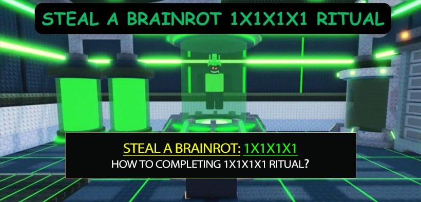How to completing 1x1x1x1 Ritual in Steal a Brainrot: Drop Guest 666 brainrot