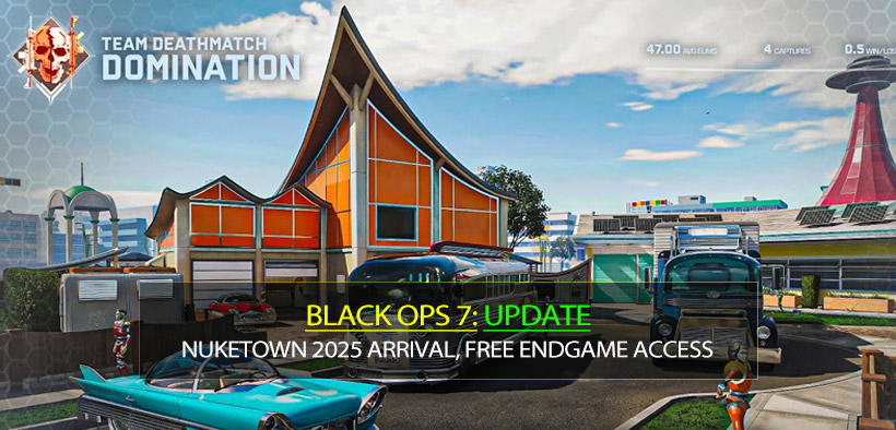 Black Ops 7 Update: Nuketown 2025 Arrival, Free Endgame Access & Season 1 Roadmap
