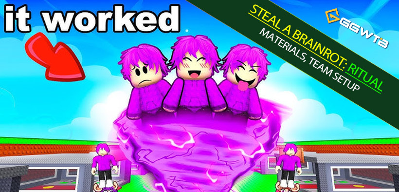How to Unlocked Steal a Brainrot Own Ritual: Materials, Team Setup and Triangle Placement