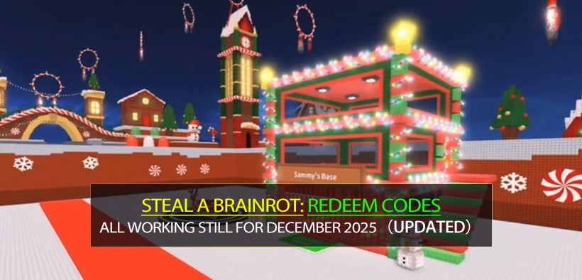 Steal a Brainrot Redeem Codes All Working Still for December 2025