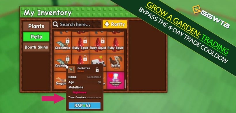 How to Bypass the 4-Day Trade Cooldown in Grow a Garden (Instant Unlock Glitch)