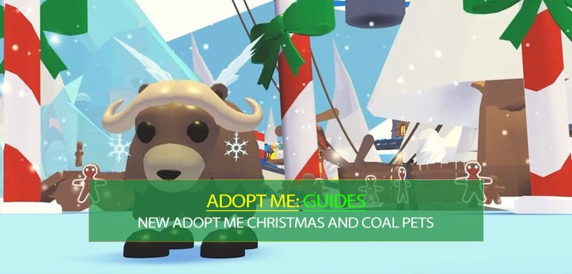 How to Get New Adopt Me Christmas and Coal Pets?