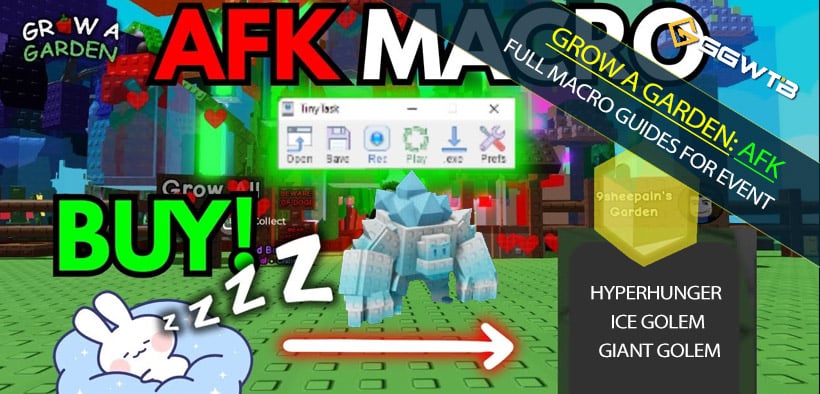 Grow a Garden AFK Farming Infinite Full Macro Guides for Christmas Event