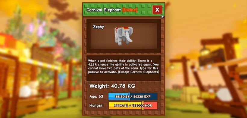 Grow A Garden Carnival Elephant Drop Rates, Passive Rules, and Most OP Combos