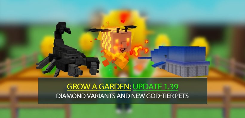 Grow a Garden Diamond Variants, The Seal Buff Trap, and New God-Tier Pets in Update 1.39