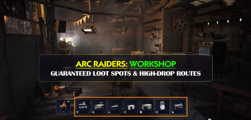 ARC Raiders Workshop Upgrades: Guaranteed Loot Spots & High-Drop Routes