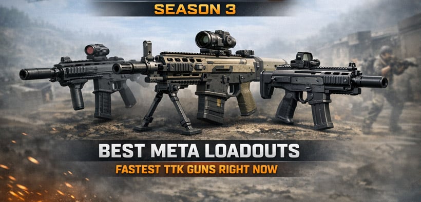 Black Ops 7 Season 3 Best Meta Loadouts: Fastest TTK Guns Right Now
