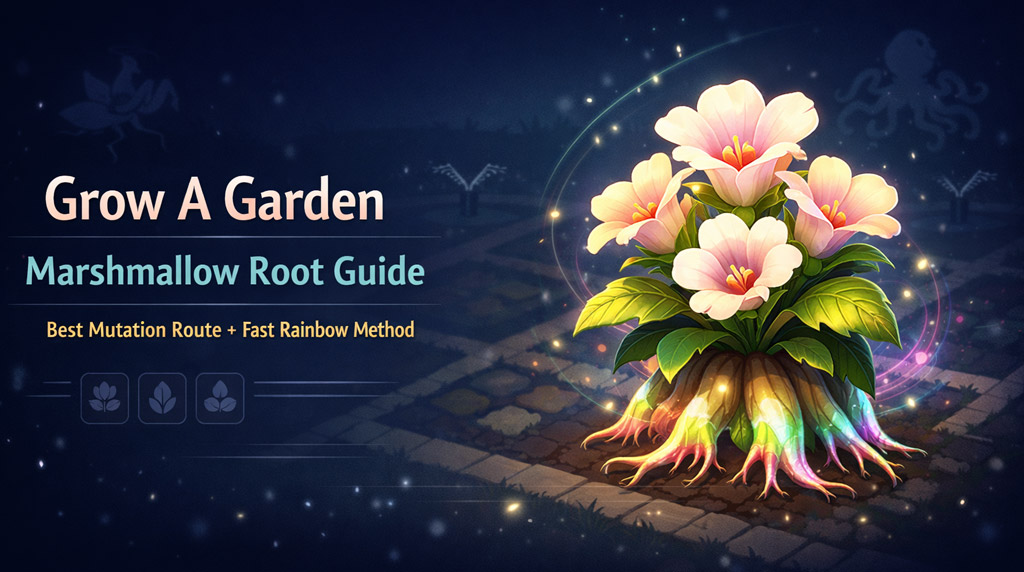 Grow A Garden Marshmallow Root Guide: Best Mutation Route, Fast Rainbow Method