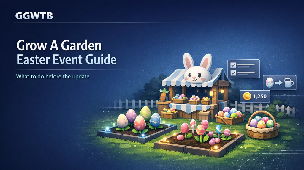 Grow A Garden Easter Event Guide: What to Do Before the Update Starts