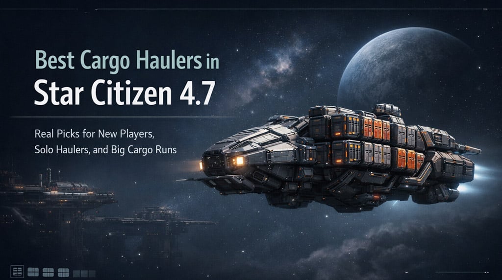 Star Citizen 4.7 Best Cargo Haulers: Real Picks for New Players, Solo Haulers, and Big Cargo Runs