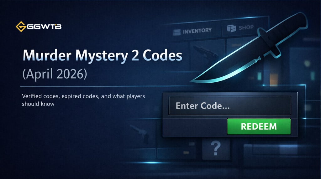 Murder Mystery 2 Working Redeem Expired Codes (April 2026)