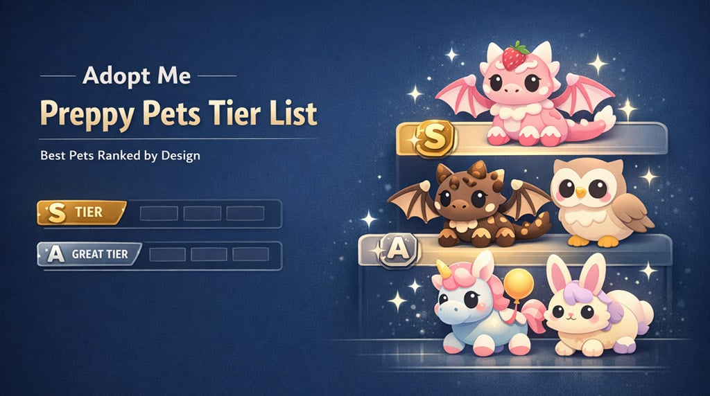 Adopt Me Preppy Pets Tier List (2026): Best Preppy Pets Ranked by Design, Style