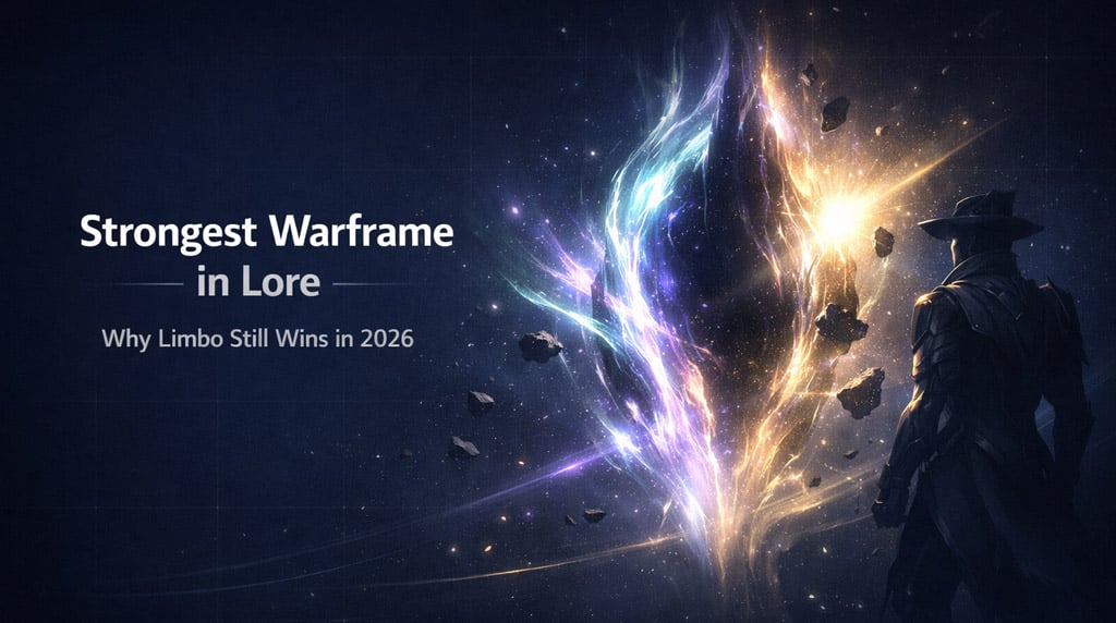 Warframe Strongest Warframes in Lore: Best Lore Pick and Why Limbo Still Wins
