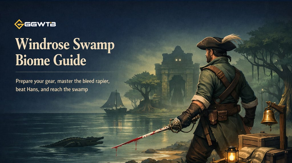 Windrose Swamp Biome Guide: Prepare, Use the Bleed Sword, Beat Hans, and Reach the Swamp