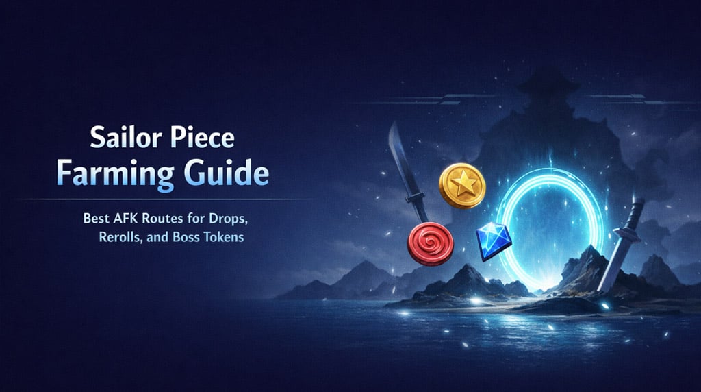 Fastest Ways to Farm Rerolls and Drops in Sailor Piece