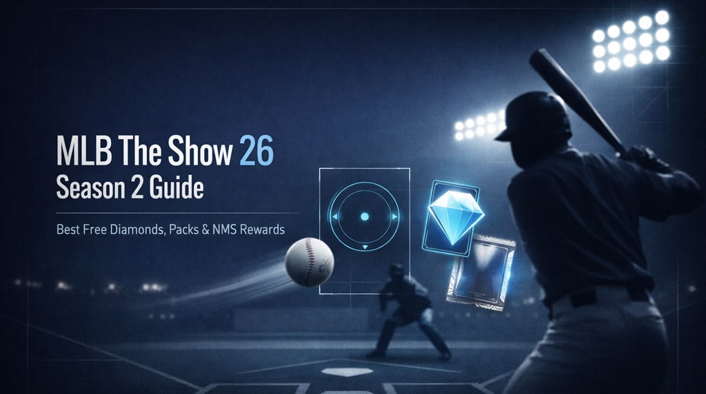 MLB The Show 26 Season 2 Guide: Best Free Diamonds, Packs, and No Stubs Spent Rewards