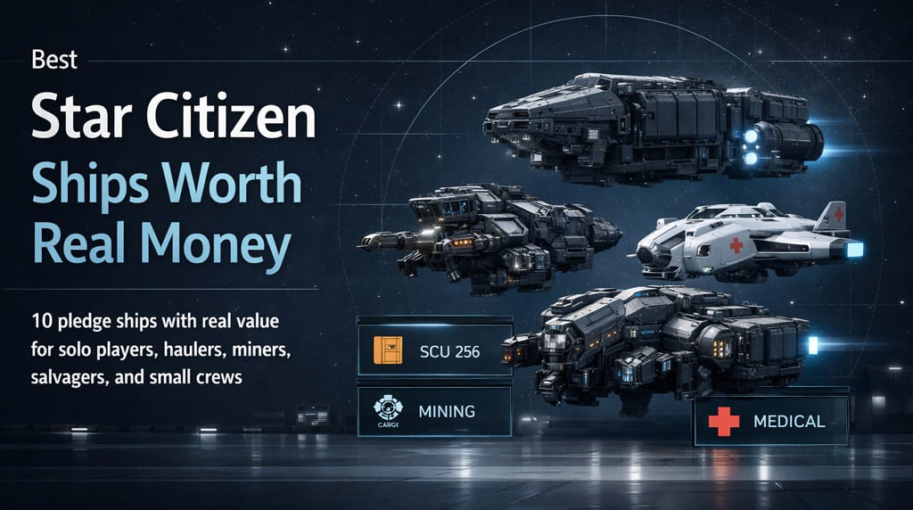 Best Star Citizen Ships: Pledge Ships That Actually Feel Worth It
