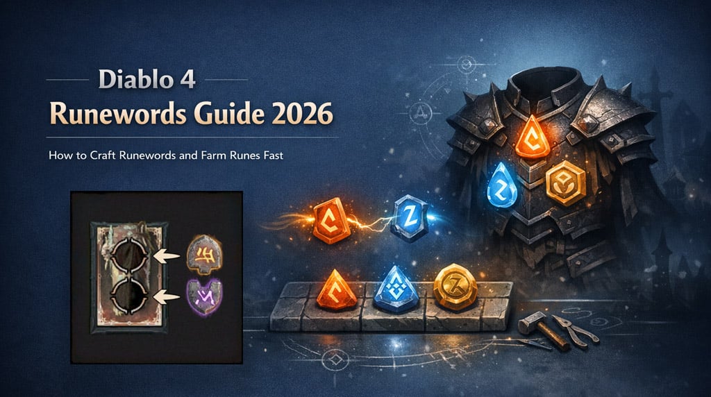 Diablo 4 Runewords Guide: How to Craft Runewords and Farm Runes Fast