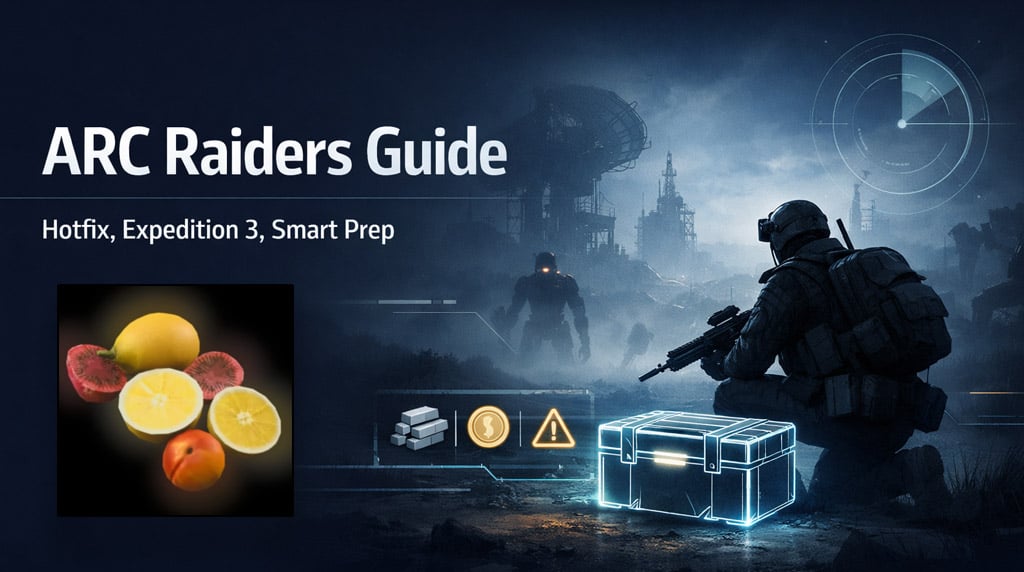 ARC Raiders Deadline Update Tips: Tuesday Hotfix, Expedition 3 Changes, False Ban Fixes