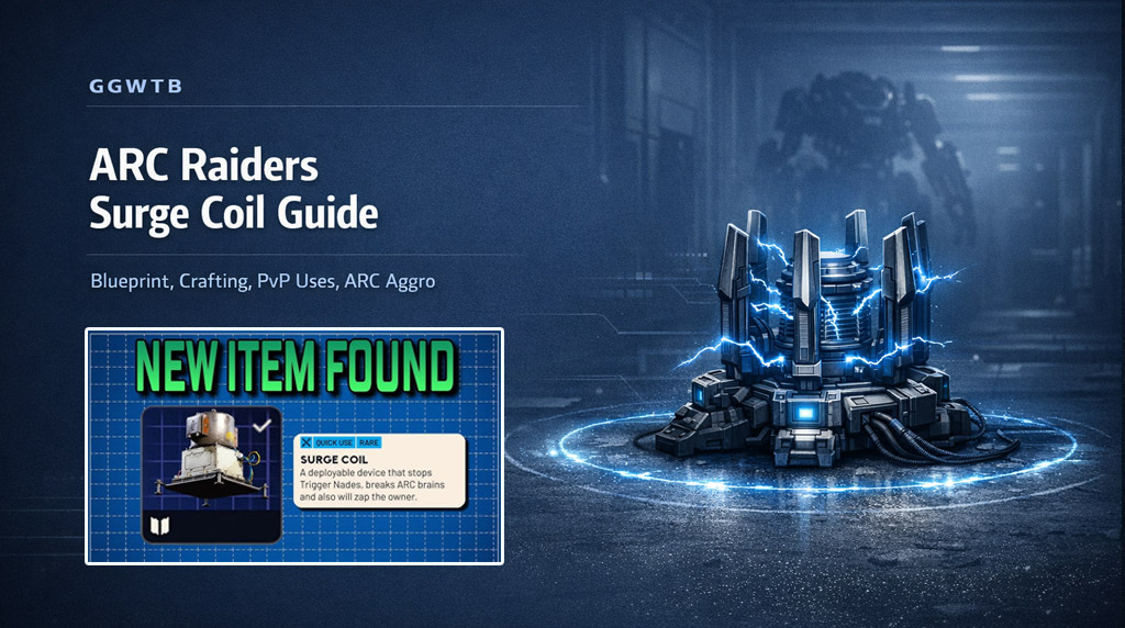 ARC Raiders Surge Coil Guide: How to Get the Blueprint, Craft It, and Use It Effectively