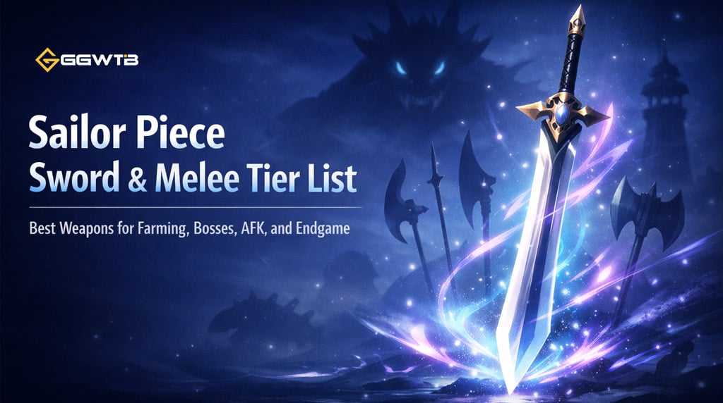 Sailor Piece Sword & Melee Tier List: Best Weapons for Farming, Bosses, and AFK
