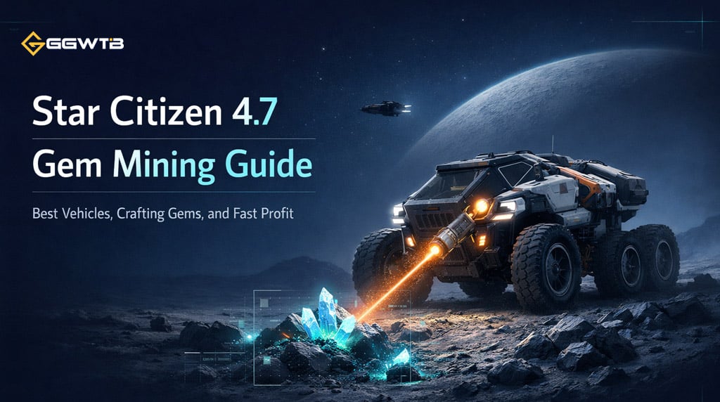 Star Citizen 4.7 Gem Mining Guide: Best Ships, Atlas Geo, Crafting Gems, and Fast Profit