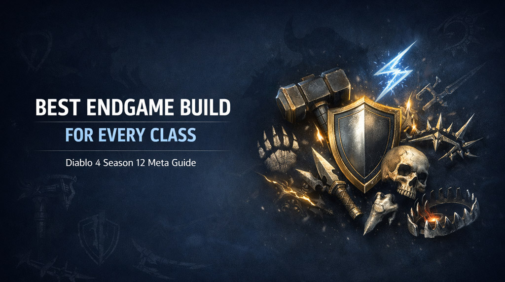 Diablo 4 Season 12 Best Endgame Build for Every Class: Fast Meta Picks for Push, Bossing, and Farming