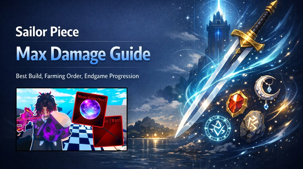 Sailor Piece Max Damage Guide: Best Build, Fastest Farming Order, and Endgame Progression