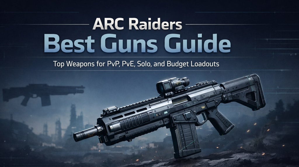 ARC Raiders Best Weapons Guide (2026): Best Weapons for PvP, PvE, Solo, and Budget Loadouts