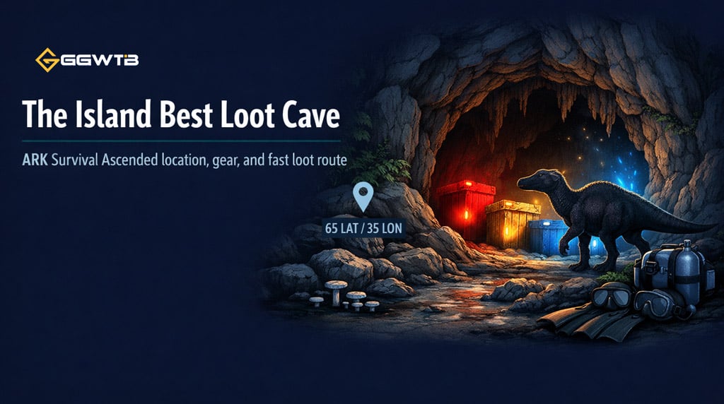 ARK Survival Ascended Best Loot Cave on The Island: Location, Gear, and Fast Route