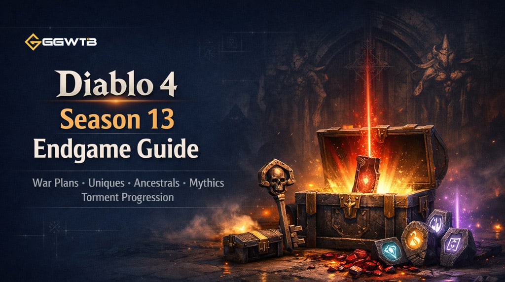 Diablo 4 S13 Endgame Fast Uniques, Ancestrals, Mythics, War Plans, and Torment Guides