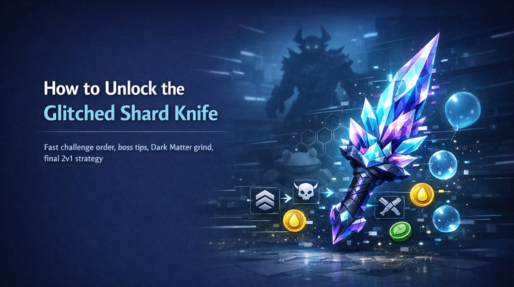 Rivals Unlock Glitched Shard Knife Guide: Full Challenge Breakdown, Best Loadouts