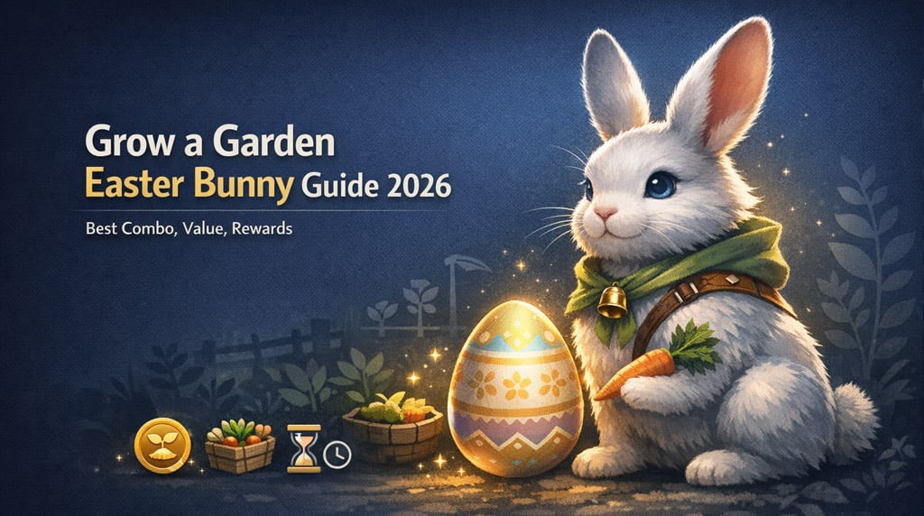 Grow a Garden Easter Bunny Best Combo, Value, Rewards, and Is It Worth It?