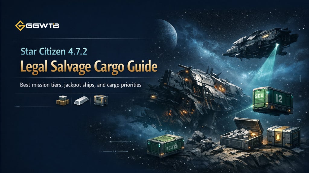 Star Citizen 4.7.2 Legal Salvage Cargo Guide: Best Missions, Ships, and Loot