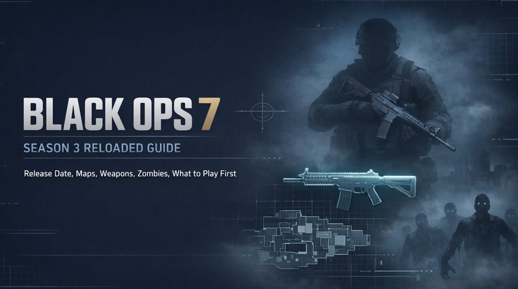 Black Ops 7 Season 3 Reloaded Guide: Release Date, New Maps, Weapons, Zombies
