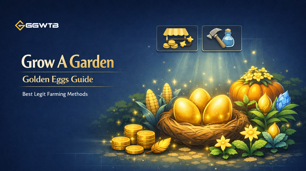 Grow A Garden Golden Eggs Guide: Best Legit Farming Methods for Shock Coins